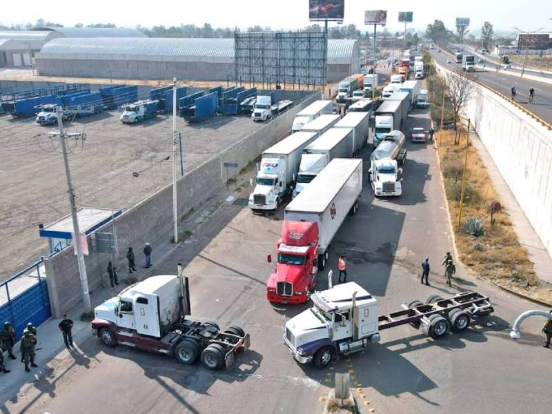 Transportistas paro nacional