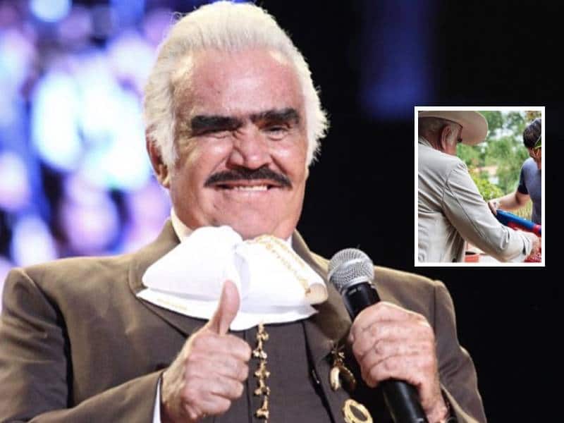 Vale autógrafo de Vicente Fernánde