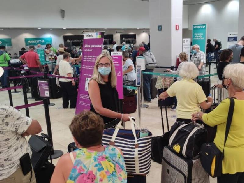Creció flujo aéreo en Mérida durante 2021