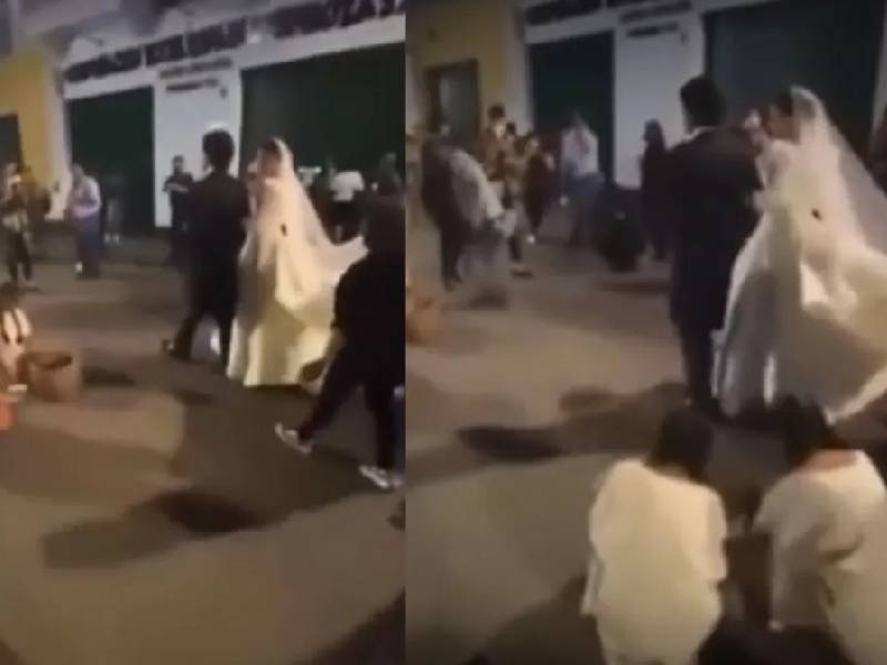 La hija de Alfredo Barnechea “adorna” su boda con indígenas en el suelo