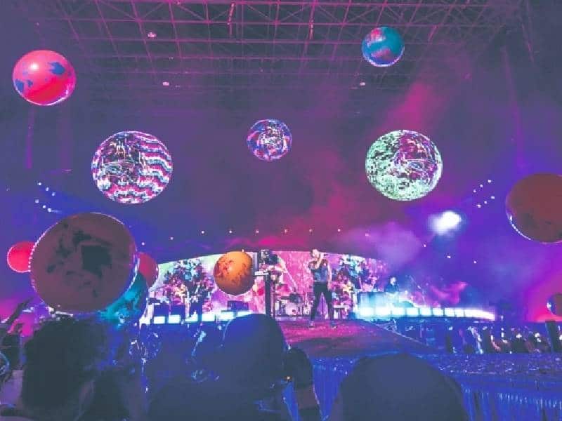 Coldplay concierto