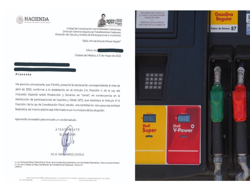 Hacienda «mutila» IEPS de abril a los estados