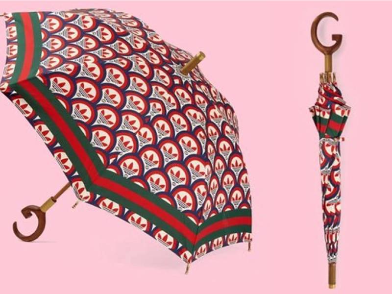 Gucci y Adidas causan polémica por sombrilla de casi 25 mil pesos