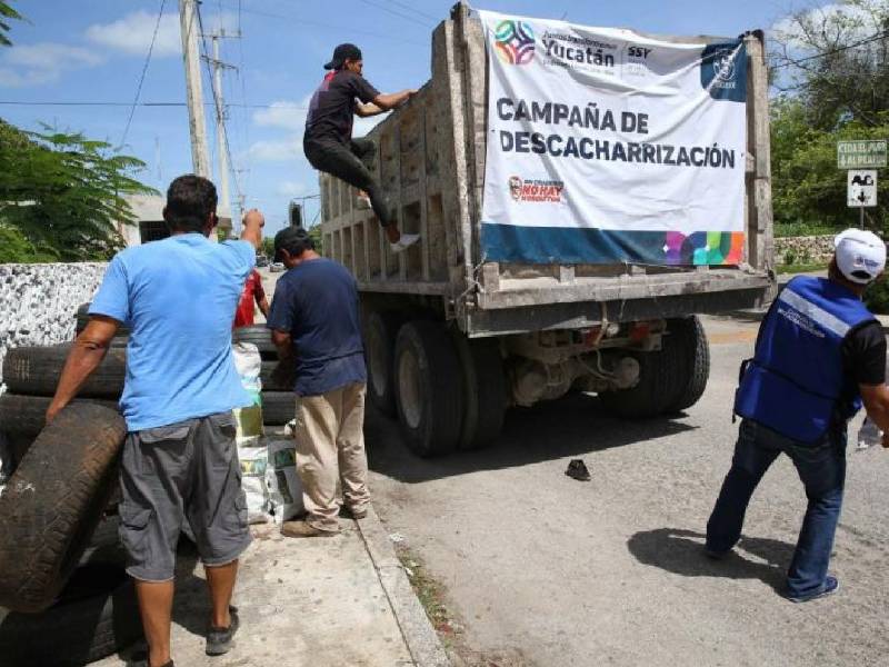 Concluye con éxito campaña de descacharrización