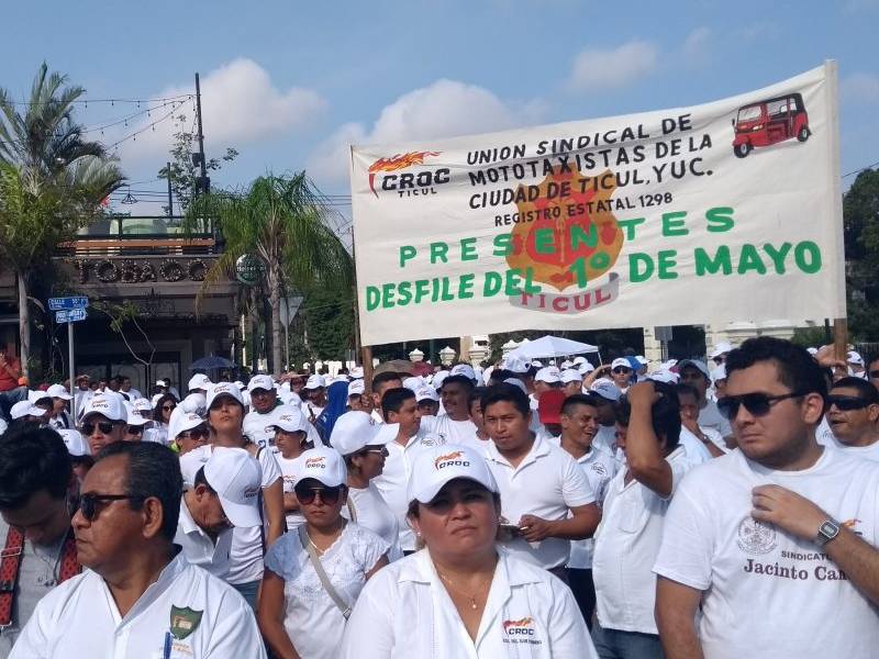 Piden en desfile la solución a demandas