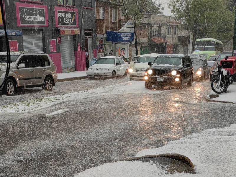 _Alertan por caída de granizo en 8 alcaldías de la CDMX_