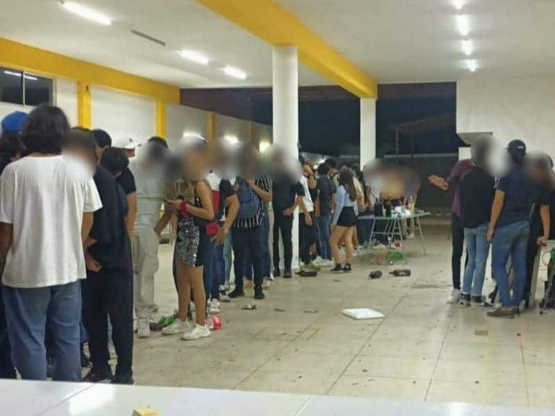 Clausuran en Kanasín festividad clandestina