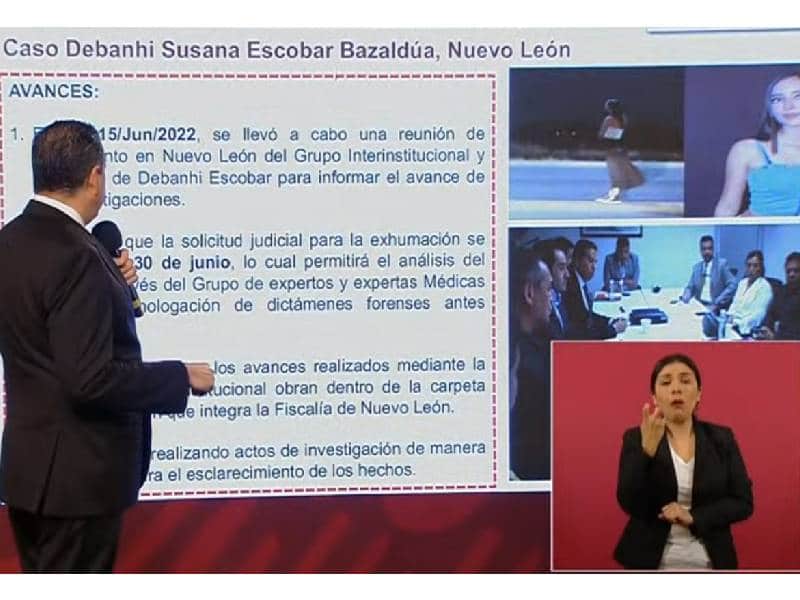 El cuerpo de Debanhi Escobar será exhumado el 30 de junio_