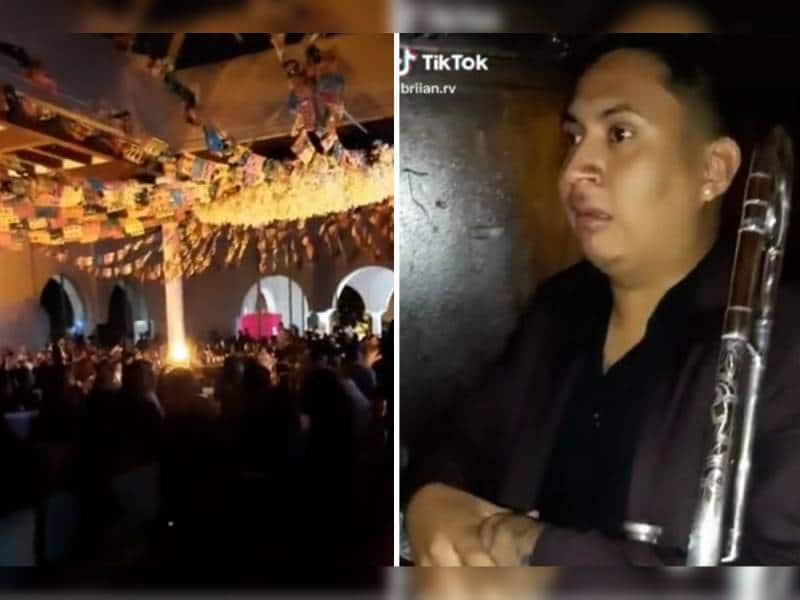 VIDEO: Músico llora al saber que tocará en boda… de su ex