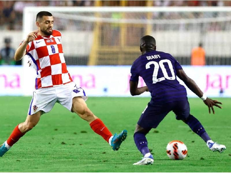 Francia deja escapar el triunfo y terminó empatado a un gol contra Croacia
