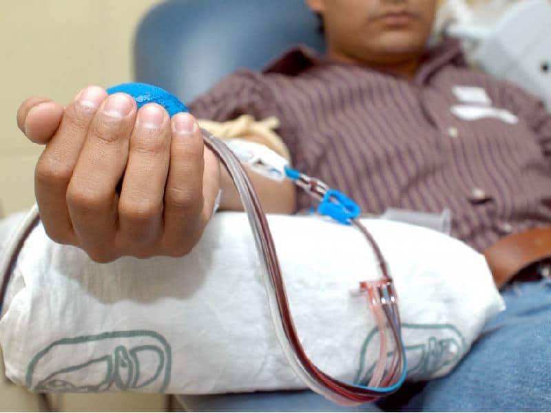 Reactivan programa de donación de sangre
