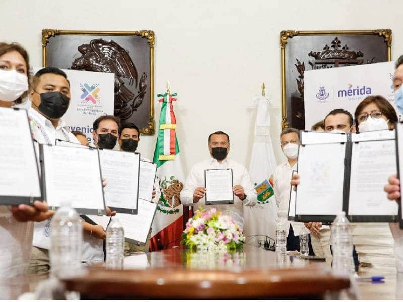 Ayuntamiento de Mérida trabajará con municipios de la Zona Metropolitana