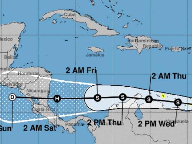 depresión tropical