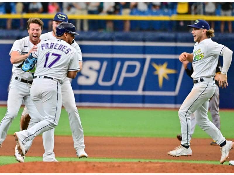 Tampa Bay Rays se torna tricolor