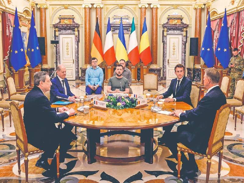 Volodímir Zelenski, parte de la familia