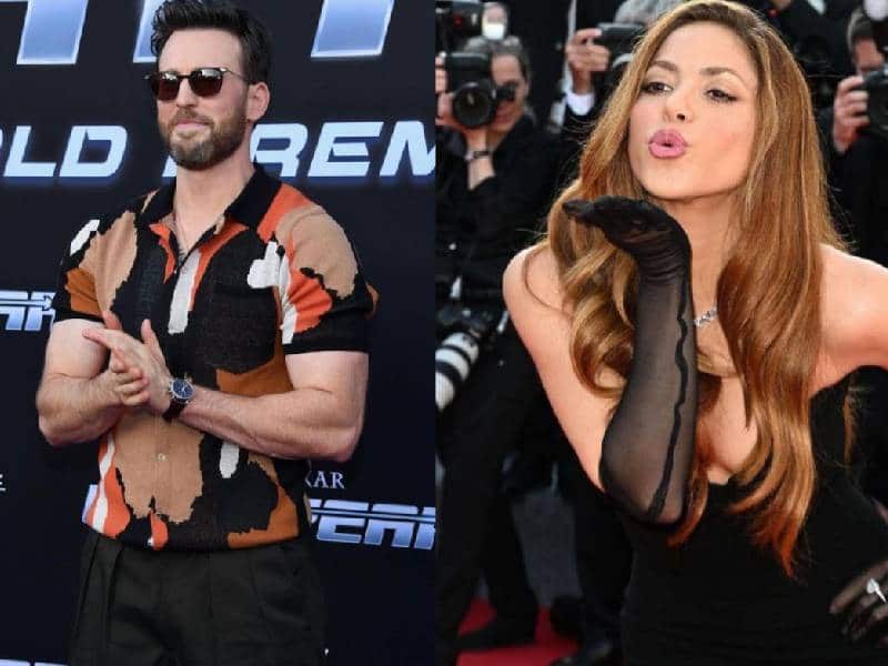 shakira Chris Evans