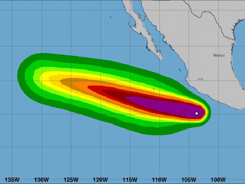 Huracán Bonnie se intensifica a categoría 3