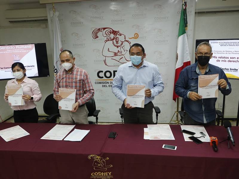 Personas mayores son llamados por la CODHEY para concurso de relatos