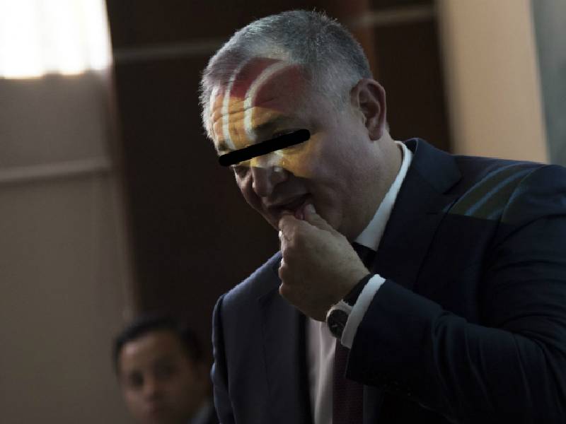 Genaro García Luna comparece ante un juez previo a su juicio en EU