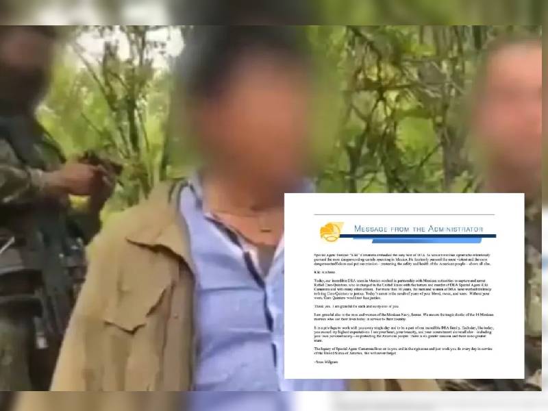 DEA ayudó a la captura de Rafael Caro Quintero