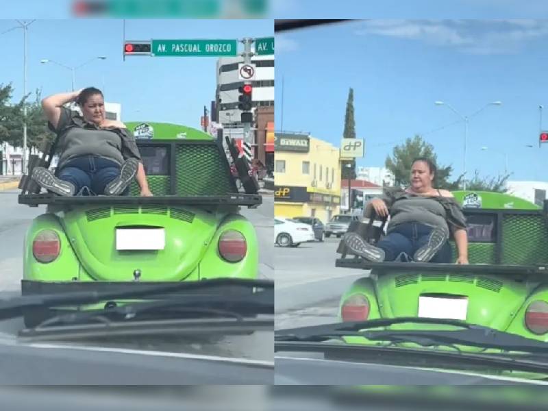 TikTok: Tunean vocho y le añaden un “asiento para la suegra”