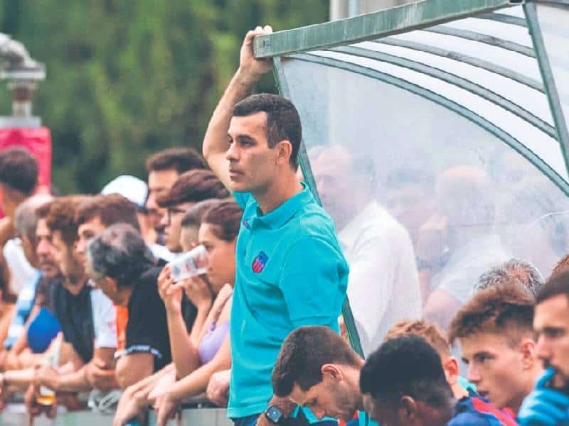 De la mano de Rafa Márquez, Barcelona Atlétic golea 8-1 al UD Jonqueda