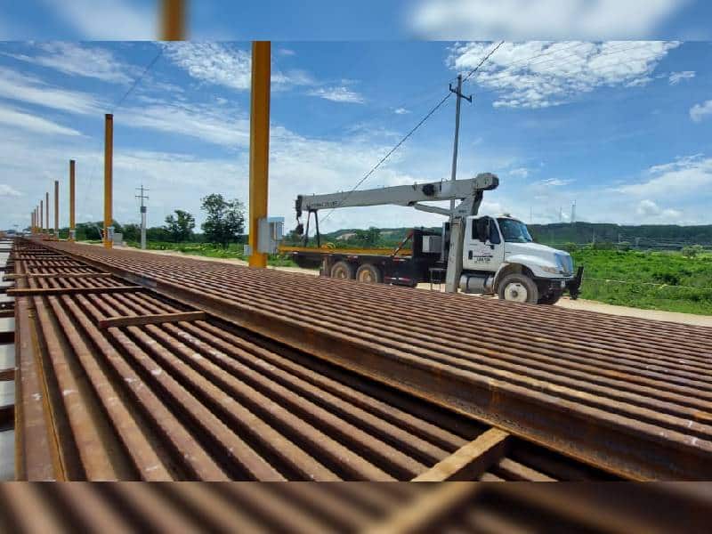 construcción tren maya