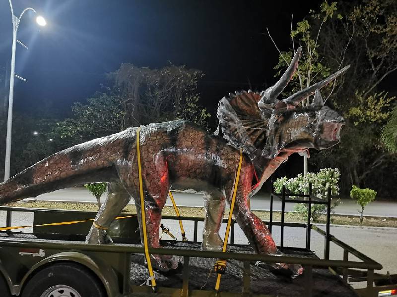 Tendrá El Cuyo nuevo parque de dinosaurios