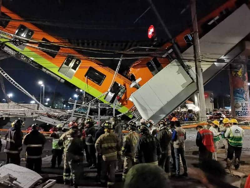 Vinculan a proceso a ocho exfuncionarios de la linea 12 del metro de cdmx