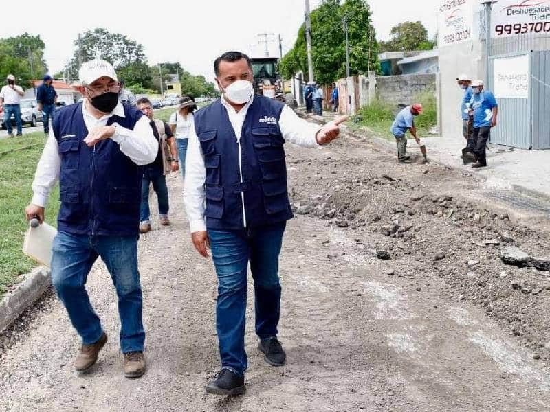 mérida repavimentación