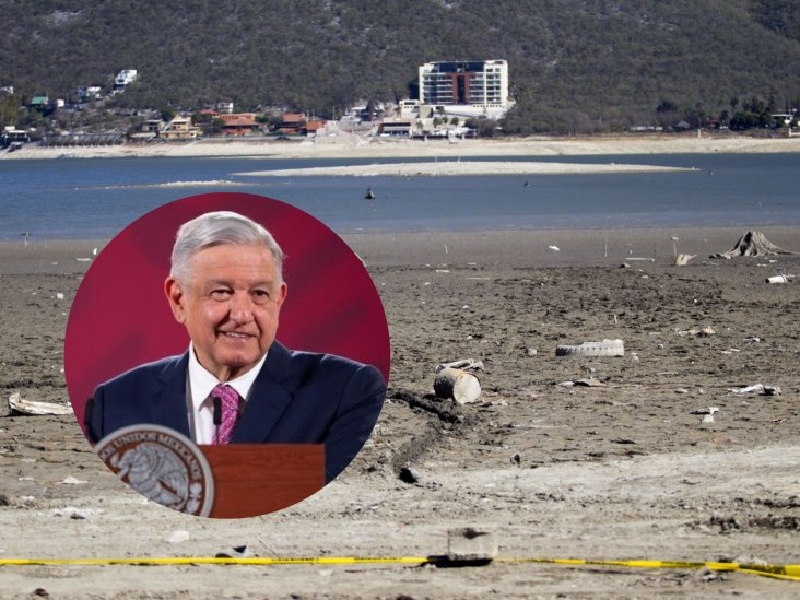 Presenta AMLO plan de apoyo ‘Agua para Nuevo León’