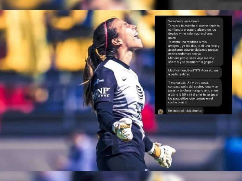 Portera del América denuncia amenazas de muerte