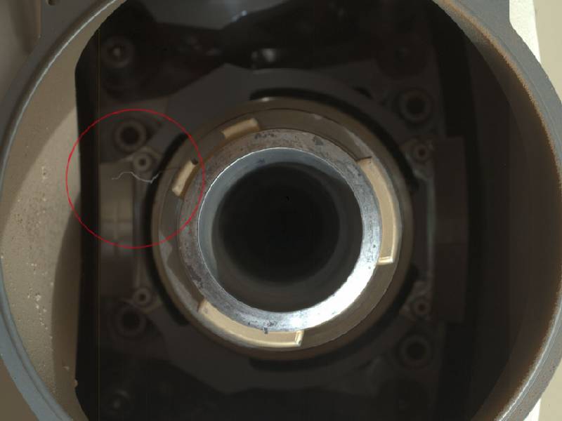 NASA encuentra un objeto extraño en el Rover Perseverance