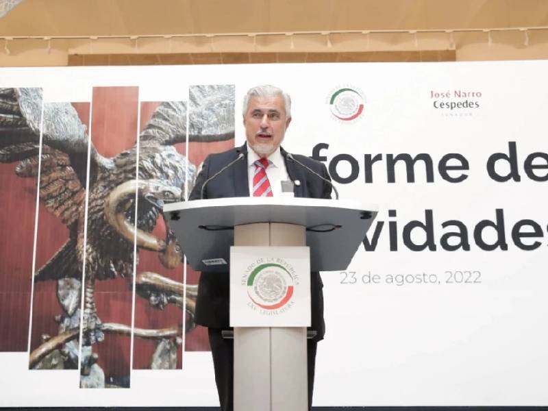 Narro Céspedes busca armonizar los trabajos del Senado con el Poder Ejecutivo