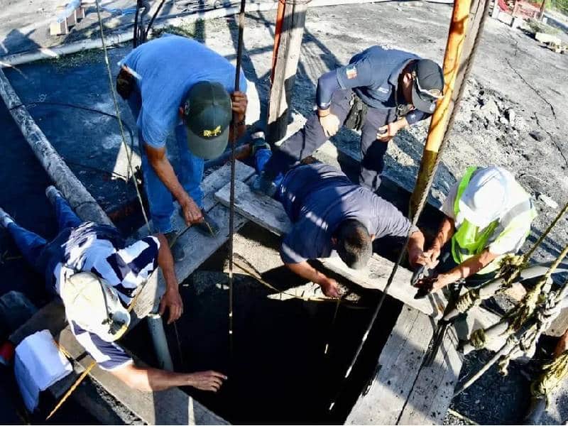 Se estabiliza nivel de agua en mina de Sabinas
