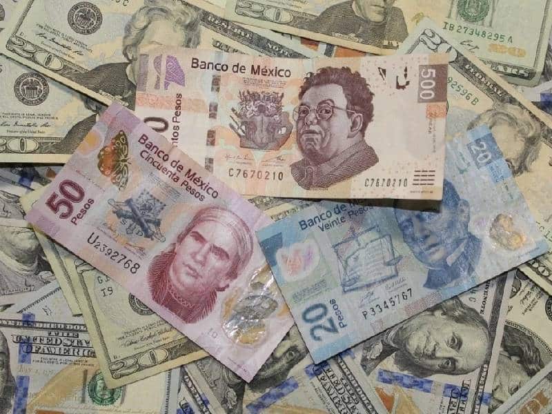 Peso rompe el piso de las 20 unidades por dólar
