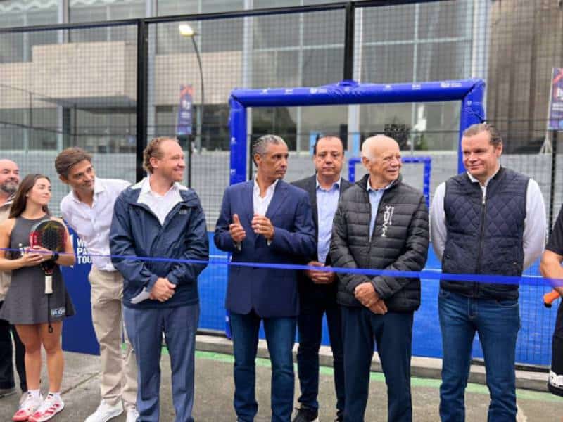 La primera cancha pública de Pádel ya funciona en la CDMX
