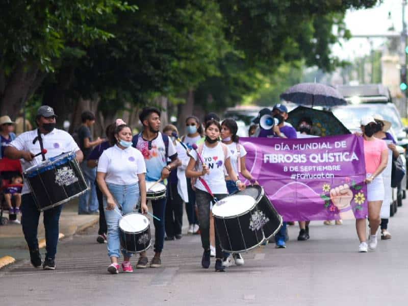 Marcha para concientizar sobre la fibrosis quística 