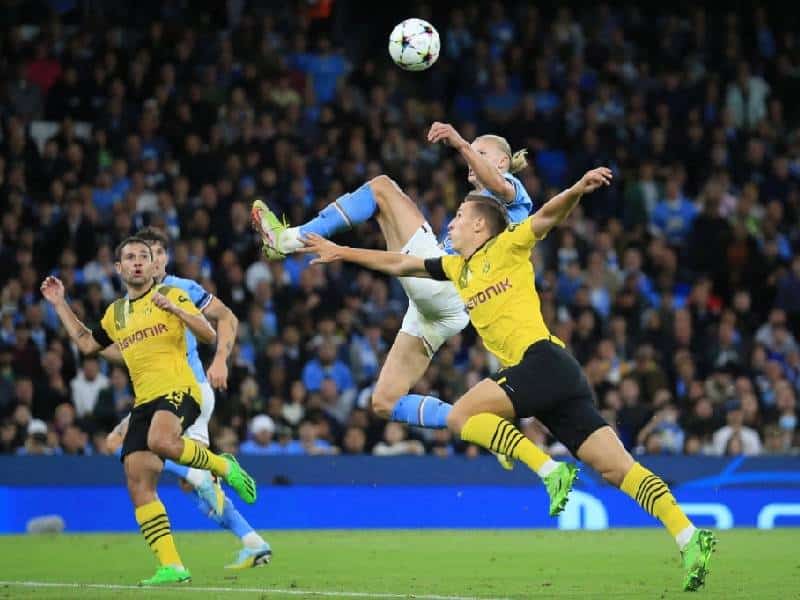 Manchester City derrota al Borussia Dortmund en Champions League