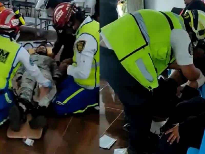  Así quedaron los policías y militares tras la protesta en el Campo Militar 1