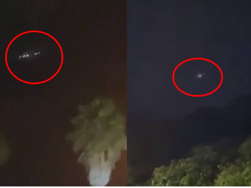 ¿Visita de otro planeta? Se ven luces en el cielo, especulan sobre ovni