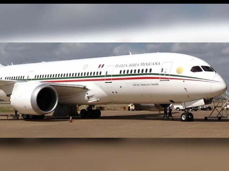 Cabe señalar que el avión presidencial no realizaba un vuelo internacional desde mayo de 2021
