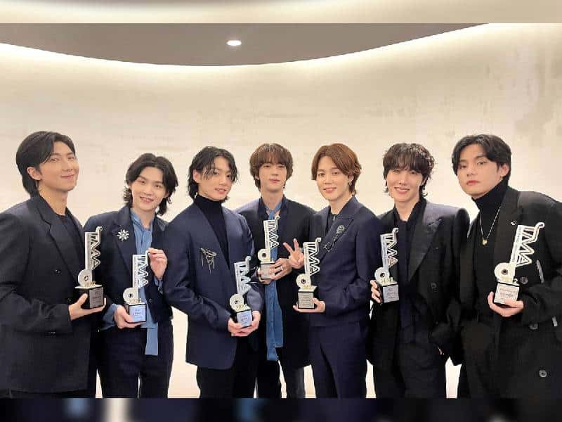 ¡Ay, nomás! BTS arrasa con 7 premios en los The Fact Music Awards 2022 y su presentación