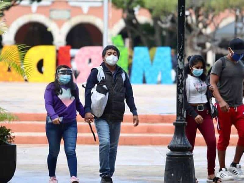 Un sábado nublado y sin lluvias en Yucatán