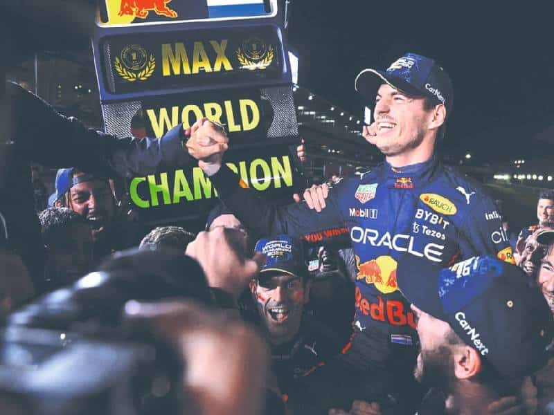 Verstappen se lleva el GP de Japón con amplio dominio