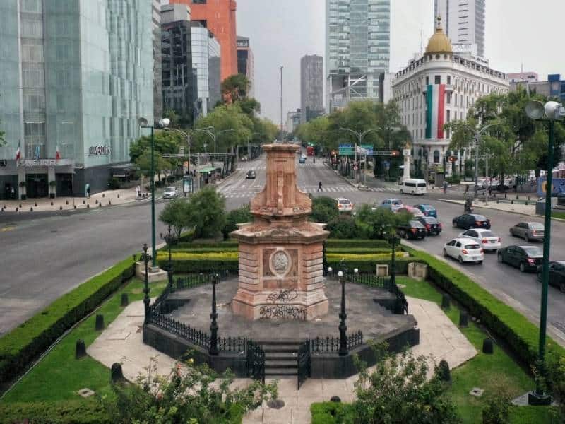 Y la estatua de Cristóbal Colón en Reforma… ¿Qué fue de ella?