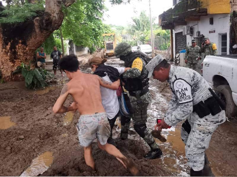 Apoya Sedena con plan DN-III-E y GN-A a Sinaloa, Colima, Nayarit y Jalisco por huaracán Roslyn
