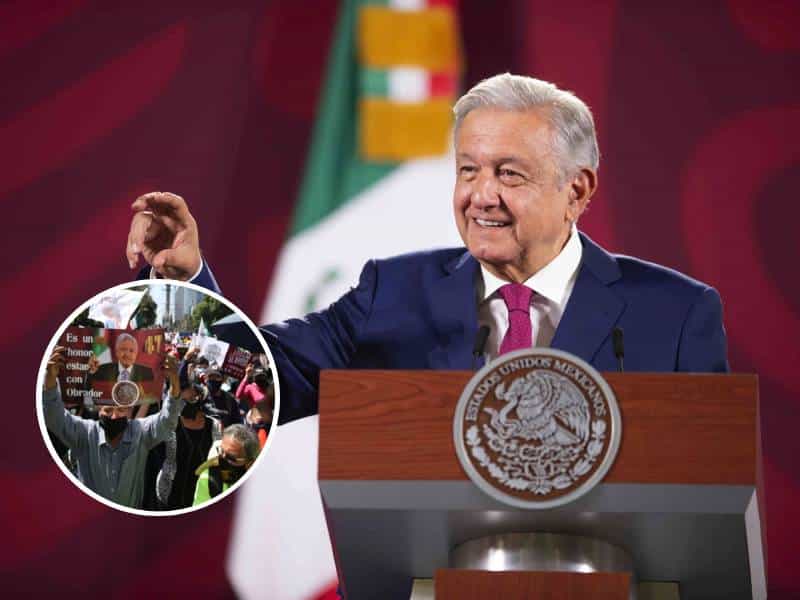Aclara AMLO que marcha del domingo será para festejar logros de su gobierno