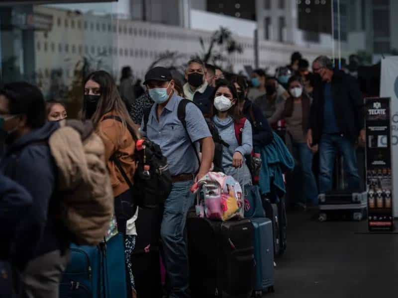 Asegura Migración que restablecieron servicio en el AICM