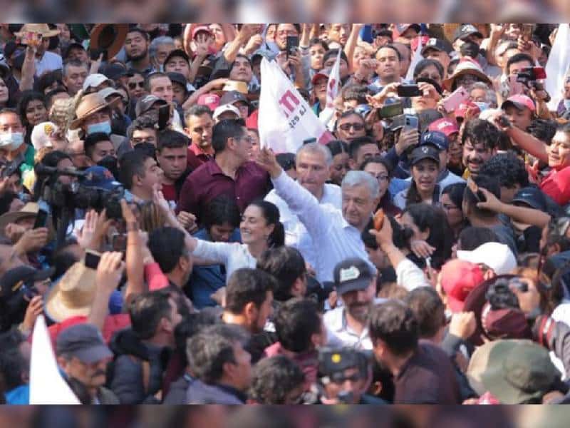 Asegura AMLO que si se atiende al pueblo, la gente responde